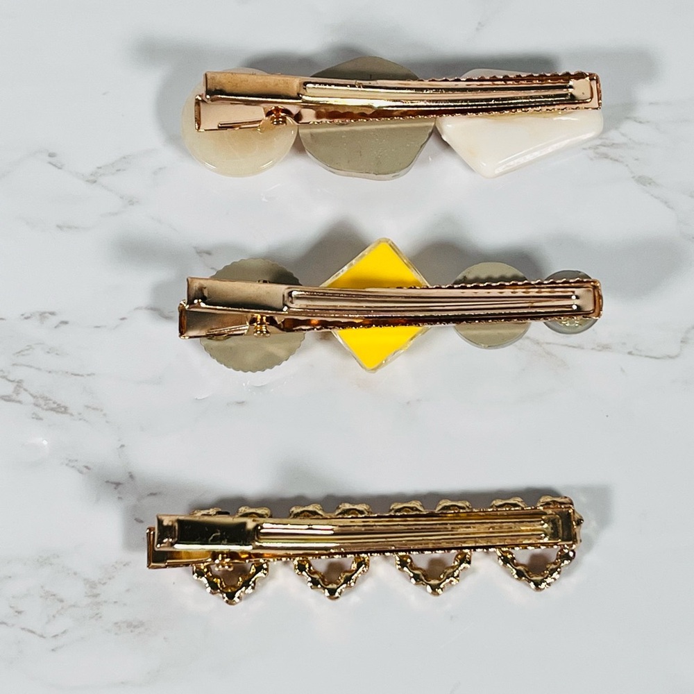 3 Piece Hair Clip Set - Picture 4 of 7